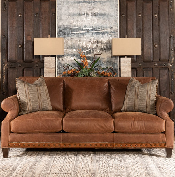 Bucharest Leather Sofa