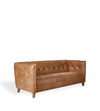 Hemel Leather Chesterfield 3- Seater Sofa