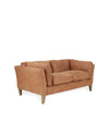 Marlow Aged Tobacco 2 Seater Leather Sofa