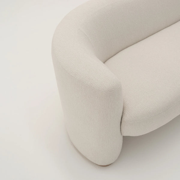 Hilton Luxury Velvet And Boucle Upholstery Sofa