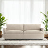 Modern Antalya Relaxed Fabric 3- Seater Sofa