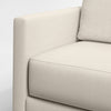 Antalya Modern Wood Frame Fabric 3- Seater Sofa