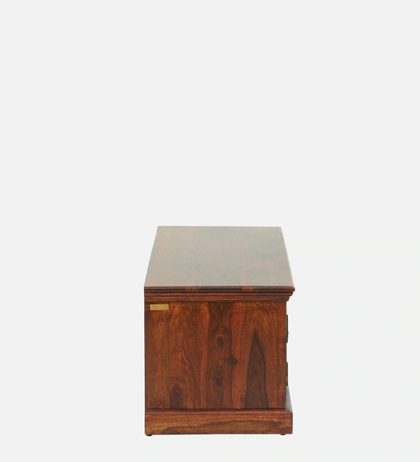 Sheesham Wood Bench In Honey Oak Finish