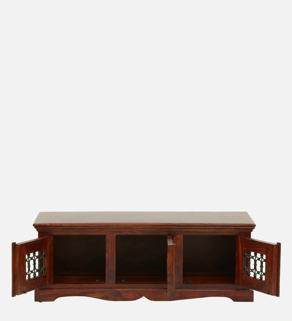 Sheesham Wood Bench In Honey Oak Finish