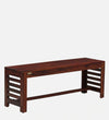 Wooden 2 Seater Bench In Honey Oak Finish