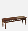 ClassicSheesham Wood Bench In Brown Finish