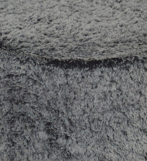 Classic Solid Sheesham Wood and Fabric Foot Stool