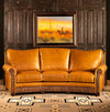 Lucerne Curved Leather Sofa