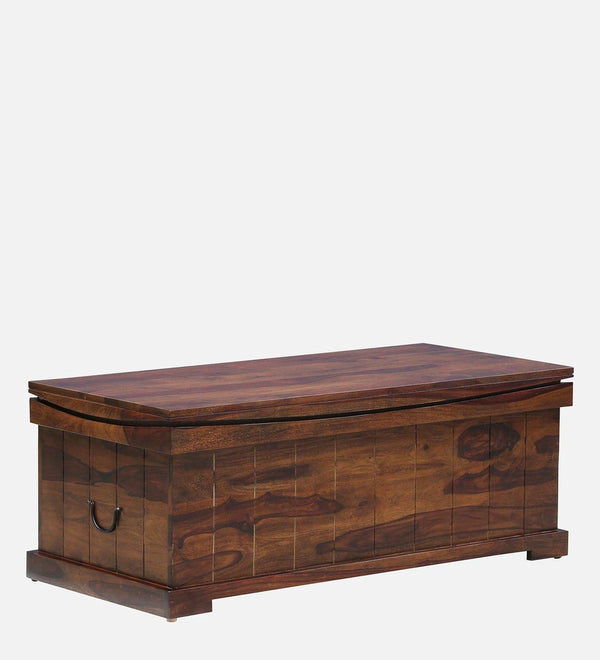 Classic Sheesham Wood Trunk in Provincial Teak Finish