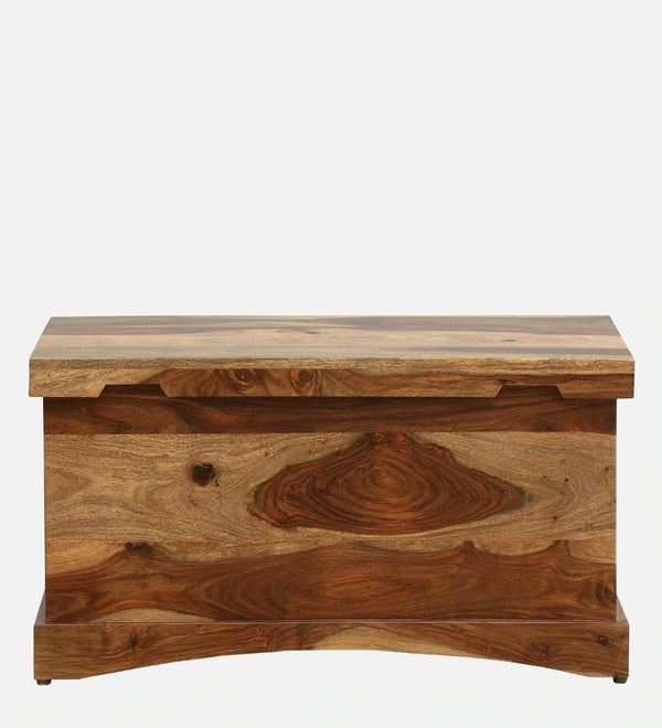 Classic Sheesham Wood Trunk in Rustic Teak Finish