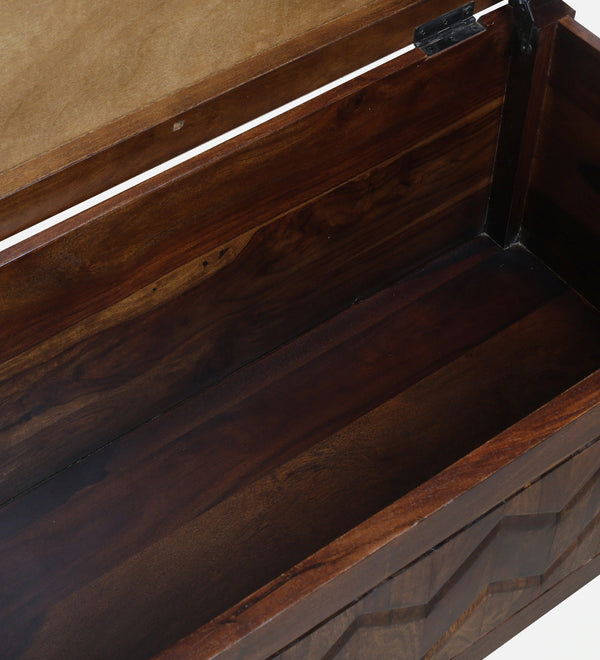 Classic Sheesham Wood Trunk in Provincial Teak Finish