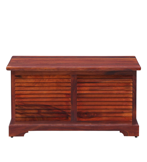 Classic Sheesham Wood Trunk in Honey Oak Finish