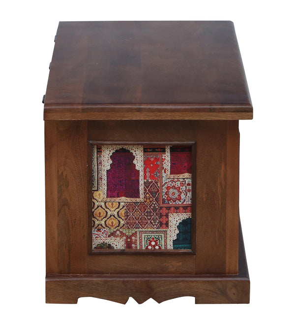 Modern Solid Wood Trunk in Tubbaq Finish