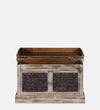 Modern Solid Wood Trunk in Distress Finish