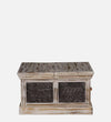 Modern Solid Wood Trunk in Distress Finish
