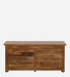 Modern Solid Wood Linen Trunk in Provincial Teak Finish