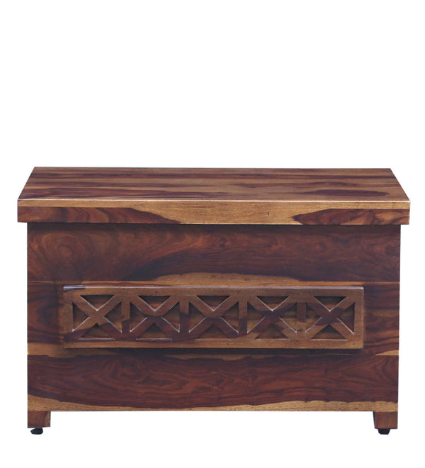 Classic Sheesham Wood Trunk in Provincial Teak Finish