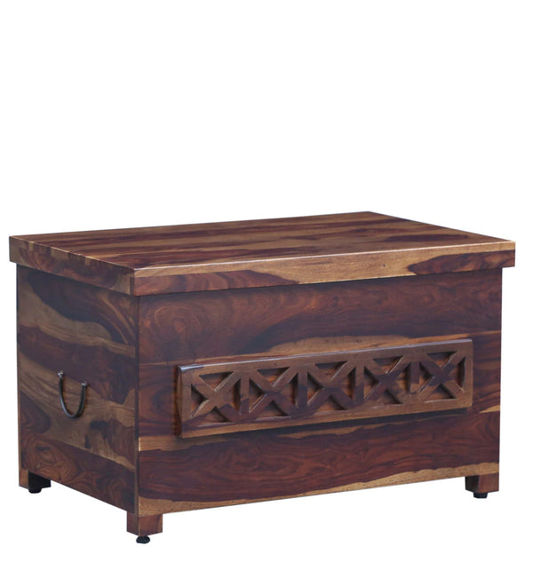 Classic Sheesham Wood Trunk in Provincial Teak Finish
