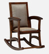 Classic Sheesham Wood Rocking Chair in Provincial Teak Finish