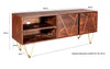 Picasso Dark Mango Wood TV Unit