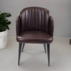 Classic Sheesham Wood & Leather Dining Chair