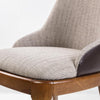 Classy Solid Wood & Fabric Dining Chair