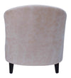 Modern Fabric Beige Colour Barrel Chair