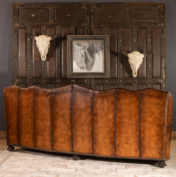 Brown Leather Sofa Bed for Stylish Comfort