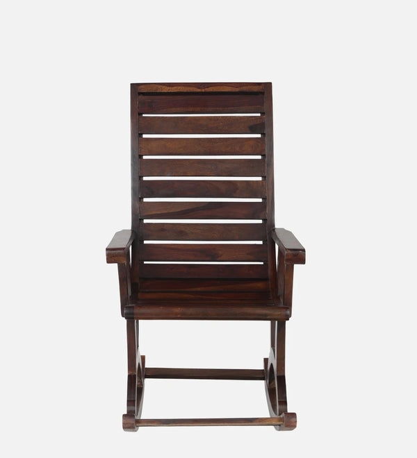 Comfort and Style Sheesham Wood Rocking Chair for Home