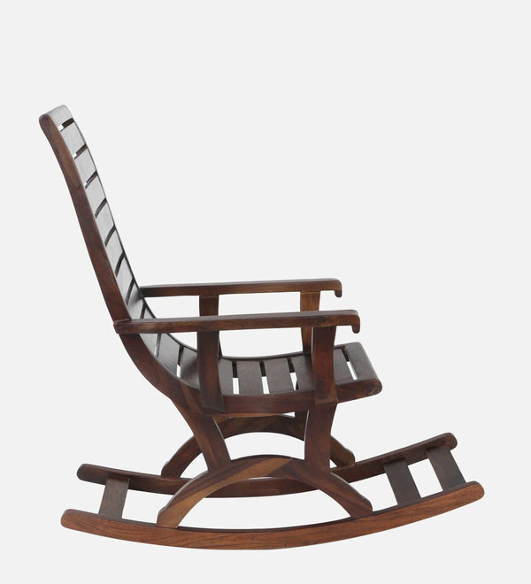Comfort and Style Sheesham Wood Rocking Chair for Home