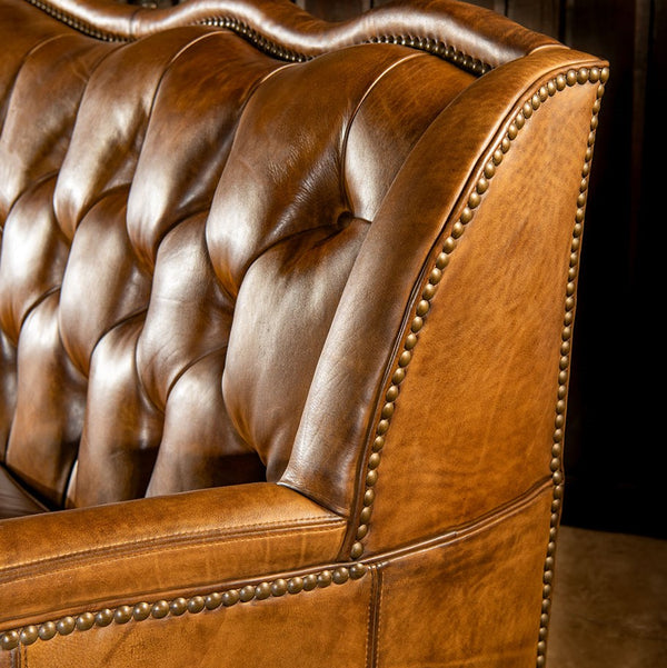 Brown Leather Sofa Bed for Stylish Comfort