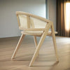 Rattan Cane Solid Wood Chair