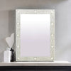 floral wall mirror, inlay wall mirror