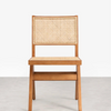 RattanSolid Wood Armless Chair