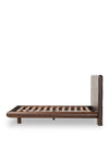 Juniper Solid Wood Bed in Brown Finish - All Sizes