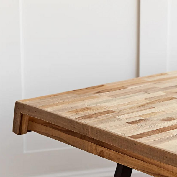 Antalya Modern Recycled 6 Seater Dining Table