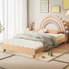 Kids Soft Padded Rainbow Bed