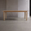 Modern SolidWood Dining Table in Natural Finish