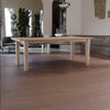Modern SolidWood Dining Table in Natural Finish