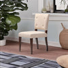 Sheesham Solid Wood & Fabric Dining Chair