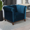 Classic Wood and Fabric Single Sofa Chair ( stylish and functional )
