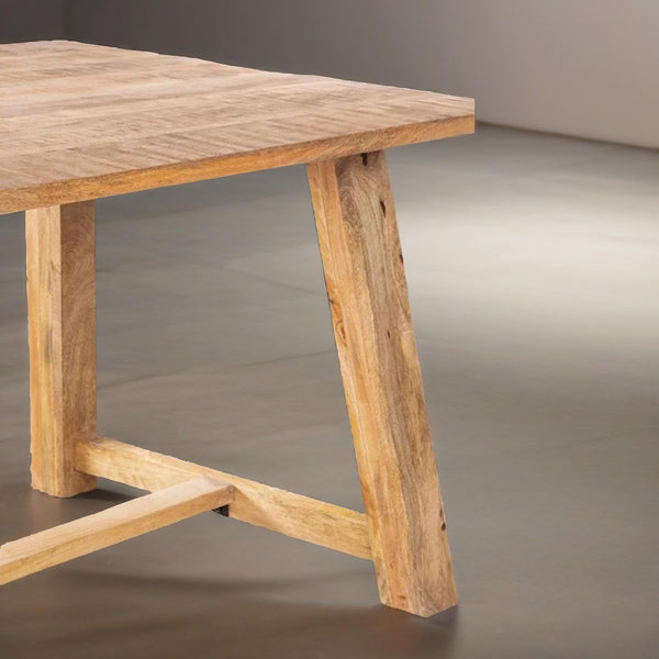 Mango Wood Rectangular Dining Table