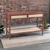 Solid Wood Console Table with Drawers