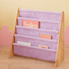 Lilac Cord Kids Bookshelf And Organizer