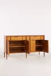 Mango Wood 2 Drawer Sideboard - Honey Finish