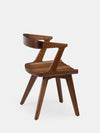 Modern Solid Wood Dining Arm Chair