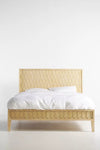 Antalya Modern Hand Carved Wooden Bed- All Sizes