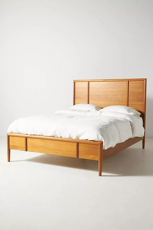 Berlin Durable Solid Acacia Wood Bed - All Sizes