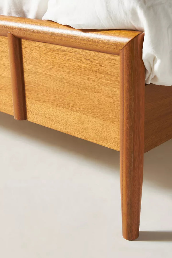 Berlin Durable Solid Acacia Wood Bed - All Sizes