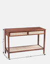 Solid Wood Console Table with Drawers